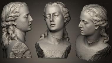 Busts and heads antique and historical (BUSTA_0569) 3D model for CNC machine